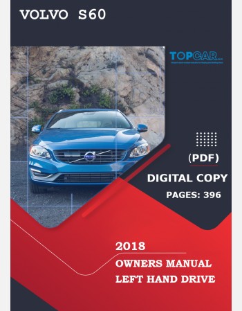 2018 volvo s60 owners manual